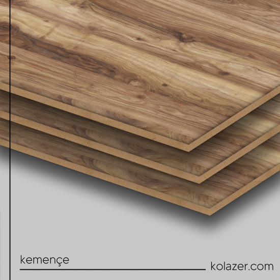 Kemençe Tek Yüz Boyalı MDF